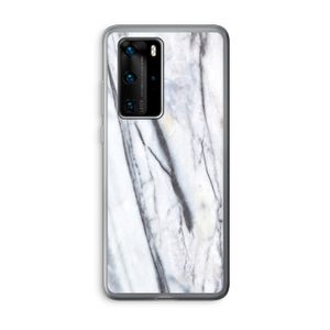 Gestreepte marmer: Huawei P40 Pro Transparant Hoesje