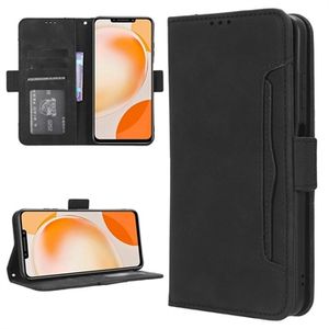 Cardholder Series Huawei Enjoy 60X Portemonnee Hoesje - Zwart