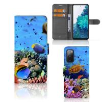 Samsung Galaxy S20 FE | Telefoonhoesje | Met pasjeshouder | Vissen