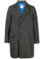 ASPESI manteau Franz à simple boutonnage - Noir