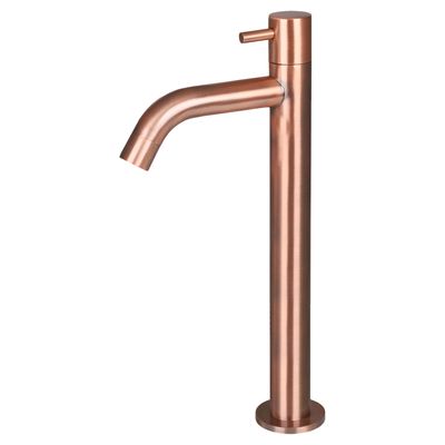 Fonteinkraan Differnz Mix Gebogen Hoog 28.5 cm Rood Koper
