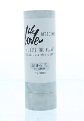 We Love 100% Natural deodorant stick so sensitive
