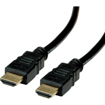 roline recycled material 11455902 HDMI-kabel HDMI Aansluitkabel HDMI-A-stekker 2 m Zwart