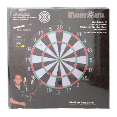 Master Darts maikel verberk dartboard set
