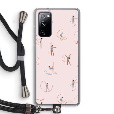 Dancing #3: Samsung Galaxy S20 FE / S20 FE 5G Transparant Hoesje met koord