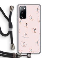 Dancing #3: Samsung Galaxy S20 FE / S20 FE 5G Transparant Hoesje met koord