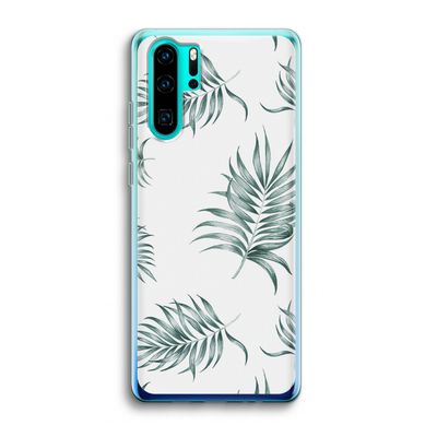Simple leaves: Huawei P30 Pro Transparant Hoesje