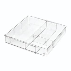 iDesign - Lade Organizer, Uitschuifbaar, 25.4 x 26.7 x 5.7 cm, Kunstst