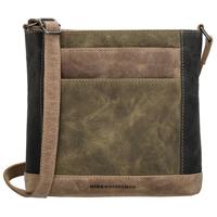 Hide & Stitches Schoudertas Himalaya Olijf