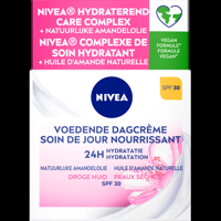 NIVEA Voedende Dagcreme SPF30 50ml Gezichtscreme Met natuurlijke amandelolie Droge huid bij Jumbo