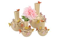 Bird vase sand tube 13x15 cm - Daan kromhout design