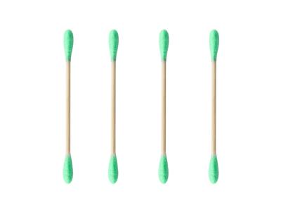 The Eco Gang Wattenstaafjes - 100 stuks - groen
