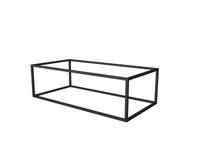 INK Stalen frame 15mm dikte 90 cm x 45 cm x 27 cm Mat zwart 1901254 INK Stalen frame 15mm dikte 90 cm x 45 cm x 27 cm Mat zwart 1901254