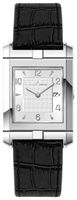 Horlogeband Jacques Lemans 1-1313A Leder Zwart 18mm