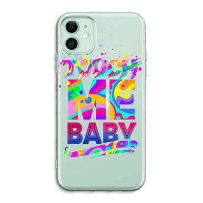 Touch Me: iPhone 11 Transparant Hoesje