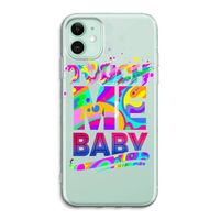Touch Me: iPhone 11 Transparant Hoesje