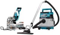 Makita DLX2379UX1 Accu Combiset DLS111 & DVC157 AWS 2x18V Basic Body Makita DLX2379UX1 Accu Combiset DLS111 & DVC157 AWS 2x18V Basic Body