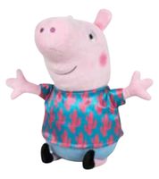 Play by Play knuffel Peppa Pig junior 31 cm polyester blauw/roze - thumbnail