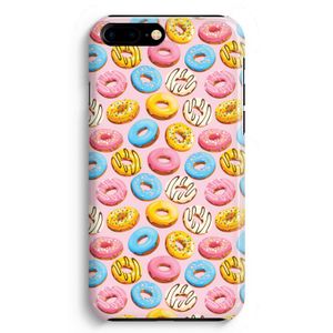 Pink donuts: iPhone 8 Plus Volledig Geprint Hoesje