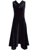 Proenza Schouler White Label robe Layla asymétrique - Noir - thumbnail