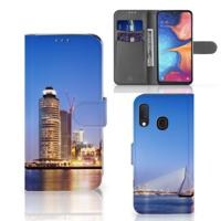 Samsung Galaxy A20e | Flip Cover | Rotterdam