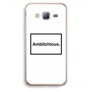 Ambitchious: Samsung Galaxy J3 (2016) Transparant Hoesje