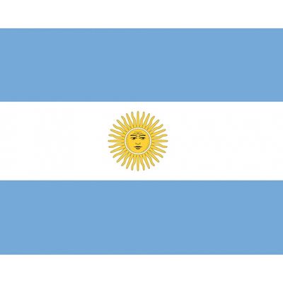 Vlag van Argentinie plakstickers