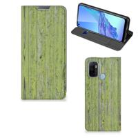 OPPO A53 | A53s Book | Wallet Case | Green Wood