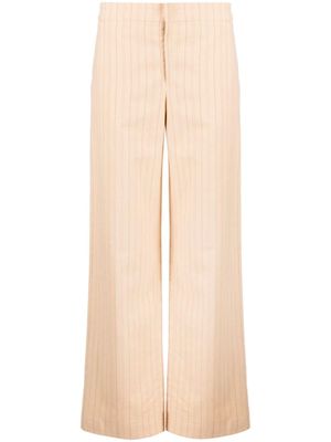ISABEL MARANT pantalon de tailleur Scarly - Jaune