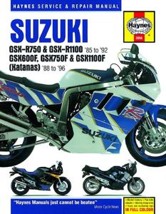 Suzuki GSX-R750 & GSX-R1100 (85-92),GSX600F, GSX750F & GSX1100F Katanas (88-96) 2055