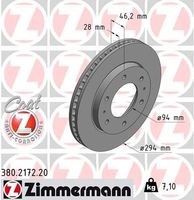 Remschijf Coat Z 380217220