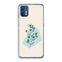 Violets are blue: Motorola Moto G9 Plus Transparant Hoesje