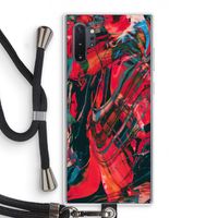 Endless Descent: Samsung Galaxy Note 10 Plus Transparant Hoesje met koord