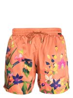 ETRO short de bain à fleurs - Orange