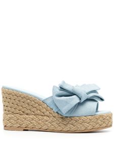 Stuart Weitzman espadrilles Loveknot 100mm - Bleu