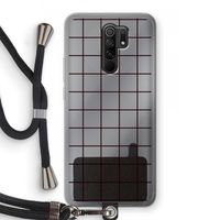 Rooster: Xiaomi Redmi 9 Transparant Hoesje met koord