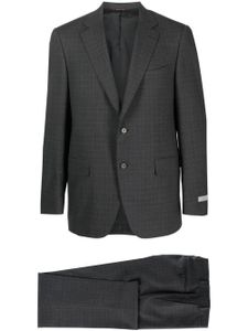 Canali manteau à simple boutonnage - Gris