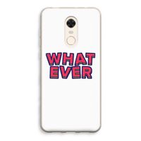 Whatever: Xiaomi Redmi 5 Transparant Hoesje
