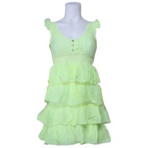 Dept jurk - Light Dress - Lime Groen