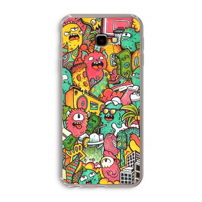 Vexx City: Samsung Galaxy J4 Plus Transparant Hoesje
