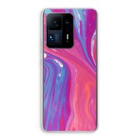 Paarse stroom: Xiaomi Mi Mix 4 Transparant Hoesje