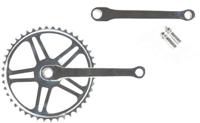 Crankstel 44T Vinty met spie 170mm crankarm - chroom