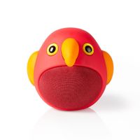 Nedis SPBT4100RD Animaticks Bluetooth Speaker 3 Uur Speeltijd Handsfree Bellen Perry Parrot - thumbnail