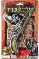 LG Imports piratenset Black Storm junior goud/zwart 4 delig - thumbnail