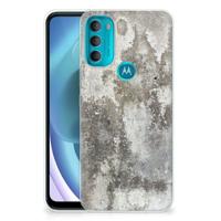 Motorola Moto G71 5G | TPU | Siliconen hoesje | Beton Print
