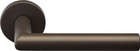 Deurkruk BASICS LB2-19 EN1906/3 geveerd op rozet - brons - thumbnail
