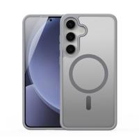 Dux Ducis Yind Samsung Galaxy S25 hoesje - slanke backcover met MagSafe ondersteuning - Grijs