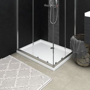 VidaXL Douchebak rechthoekig 70x90 cm abs