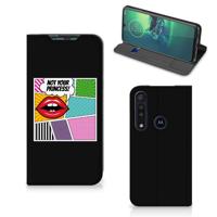 Motorola G8 Plus Hippe | Standcase | Popart Princess