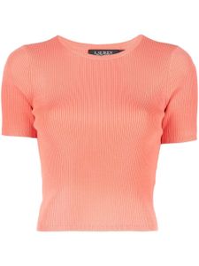 Lauren Ralph Lauren pull Yuzepa à manches courtes - Orange